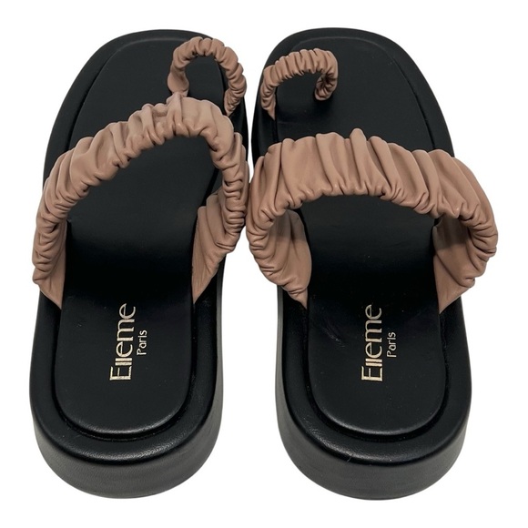 Elleme Paris Amor Dune Platform Leather Minimalist Sandals Women’s 40 - Picture 8 of 14